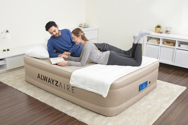 Bestway AlwayzAire Fortech - luftmadrass, 2.03x1.52x0.51m