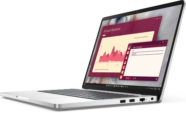 Dell Pro PC14250 14&quot; 255U, 16GB, 512GB SSD, Not available, Win 11 Pro - gaming notebook, Platinum