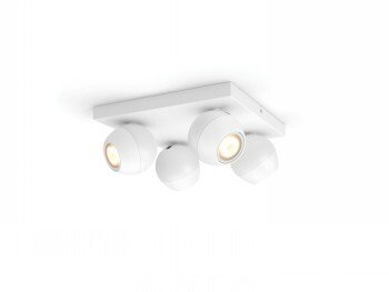 Philips HUE BUCKRAM PLATE/SPIRAL WHITE 4X5W 230V