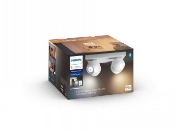 Philips HUE BUCKRAM PLATE/SPIRAL WHITE 4X5W 230V
