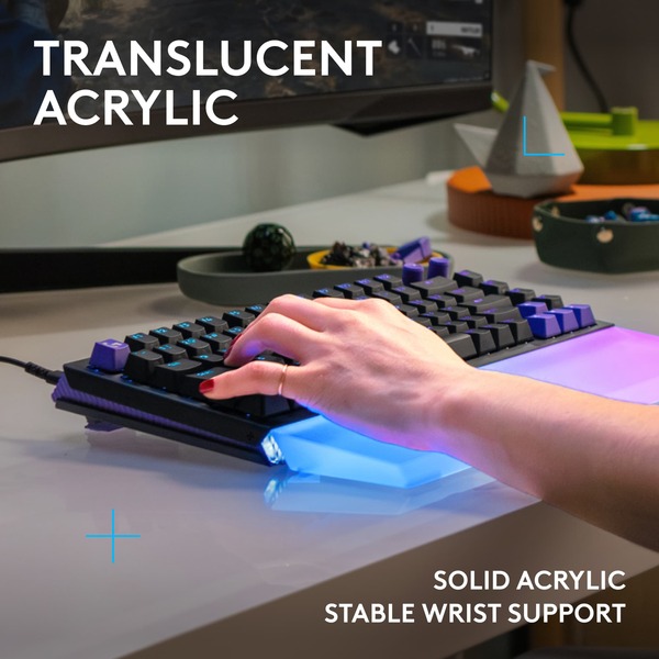 Logitech G512 X -pelirannetuki, valkoinen