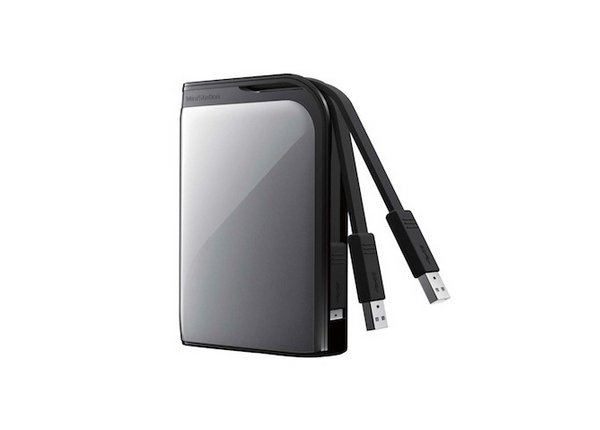BUFFALO MiniStation Extreme 1TB silver external HDD USB 3.0 6,4cm 2,5inch