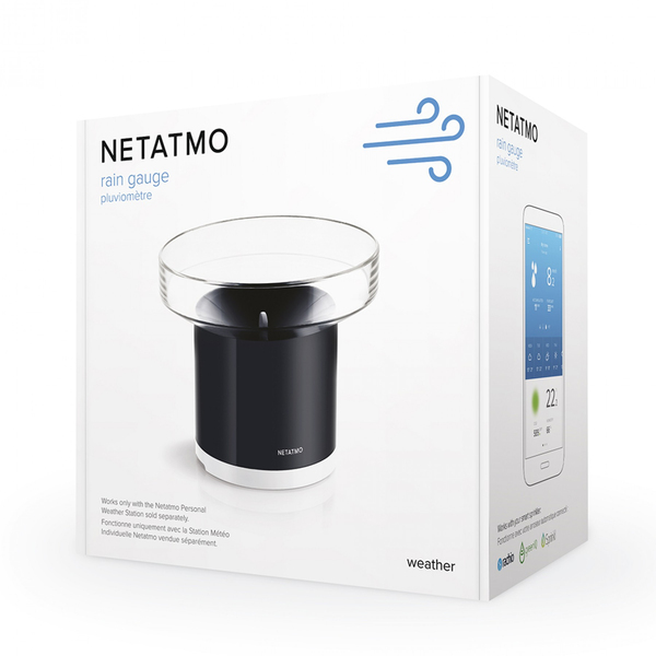 Netatmo Rain Gauge - Wi-Fi regnm&auml;tare f&ouml;r din v&auml;derstation