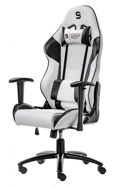 SilentiumPC Gear SR300 Gaming Chair - White