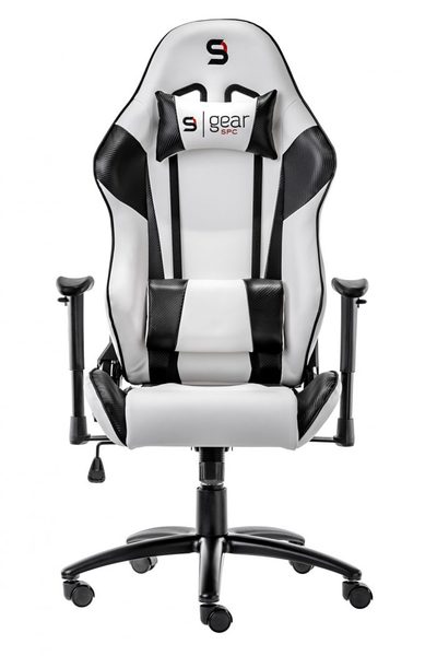 SilentiumPC Gear SR300 Gaming Chair - White