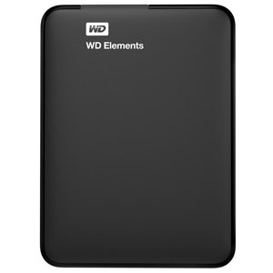 WD Elements Portable 3 Tt -ulkoinen kovalevy, Musta