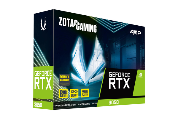 ZOTAC GeForce RTX 3050 AMP 8GB -graphics card