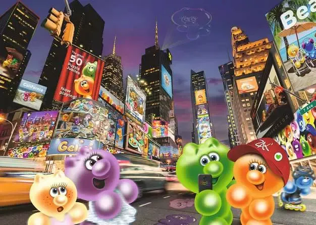 Ravensburger Gelini at Time Square  - puzzle, 1000 pcs