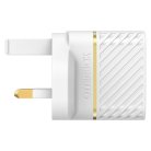 OtterBox - Verkkosovitin - 20 watt (USB-C) - valkoinen - (ei palautusoikeutta)