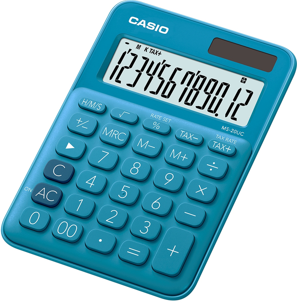 Calculator Casio MS-20UC blue