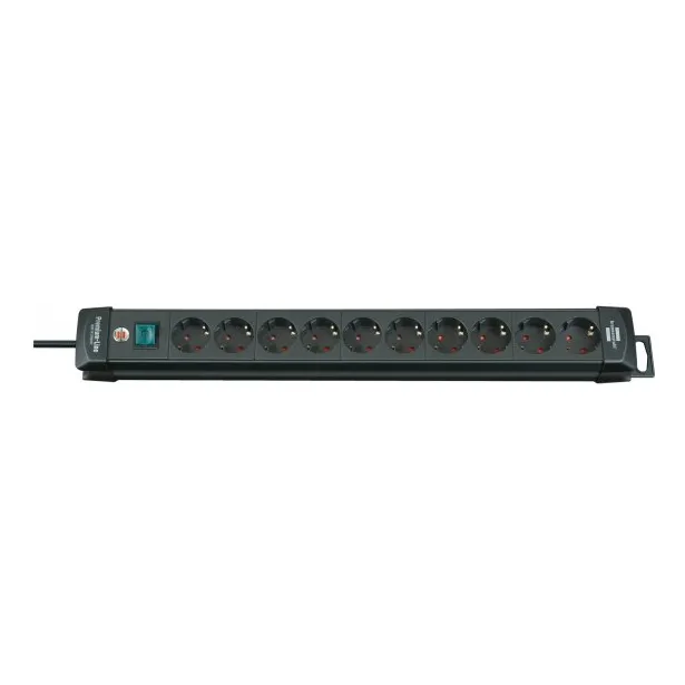 10-fack 3m cable Svart