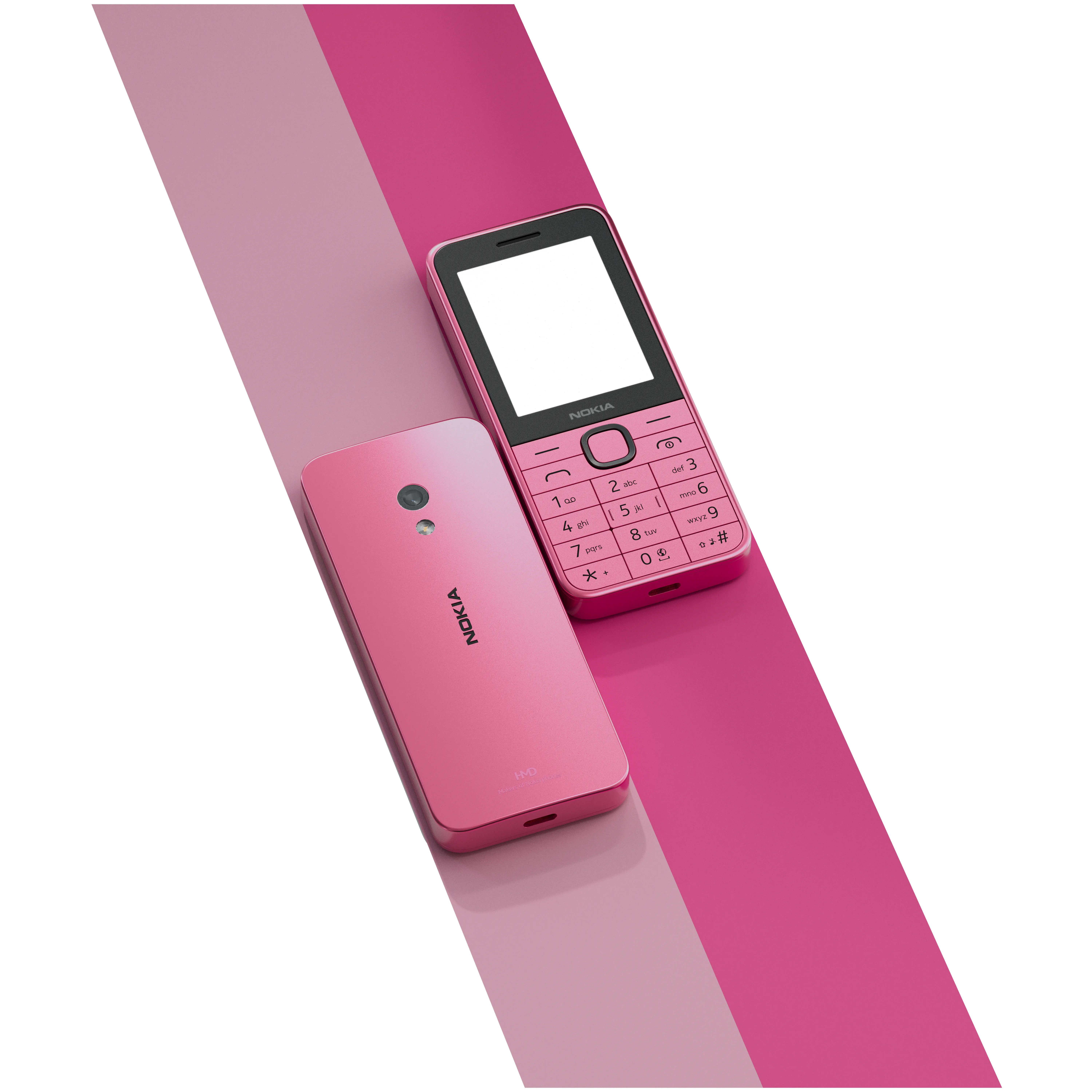 Nokia 225 4G TA-1610 (2024) Dual-Sim, 128/64 MB - Android-telefon, Pink