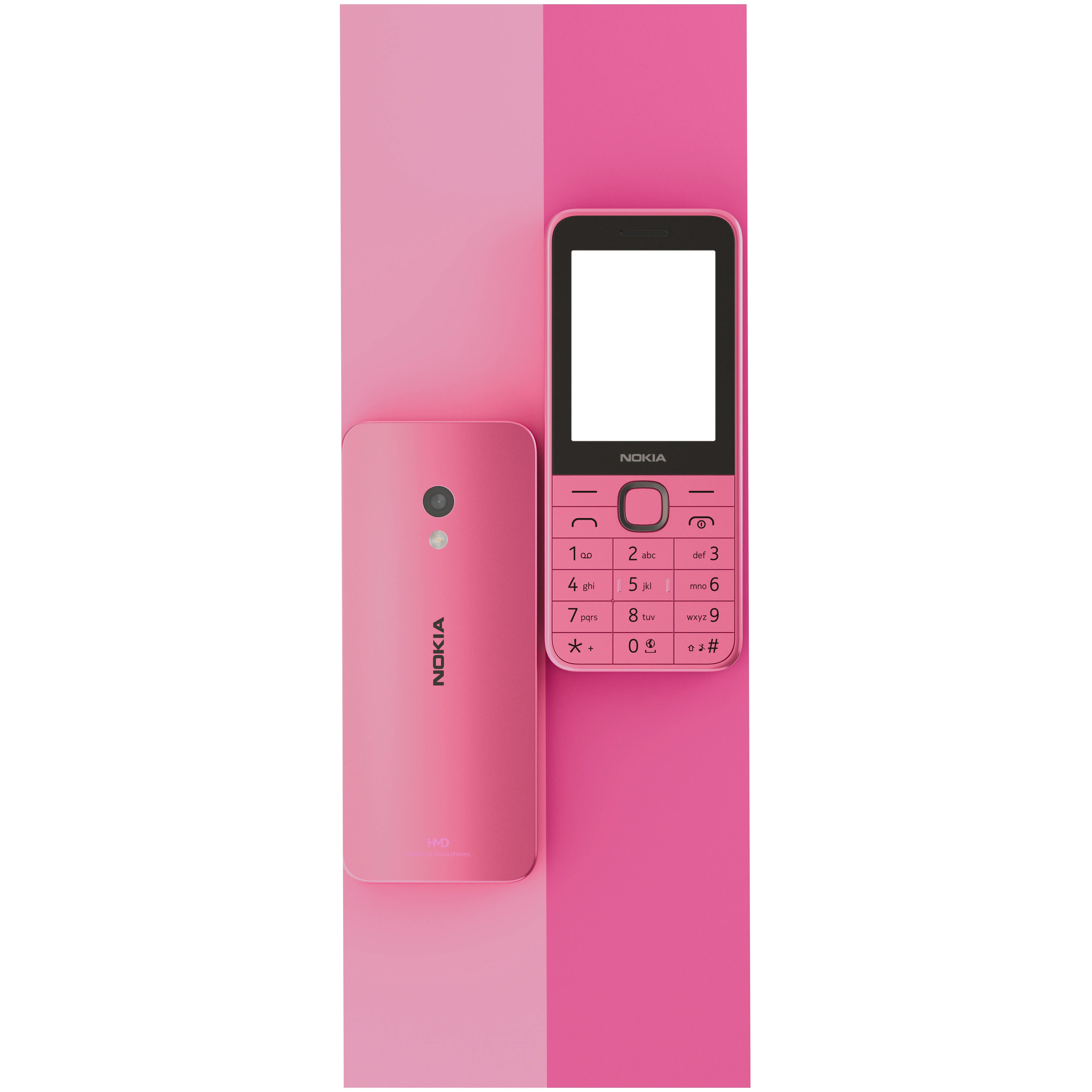 Nokia 225 4G TA-1610 (2024) Dual-Sim, 128/64 MB - Android-phone, Pink