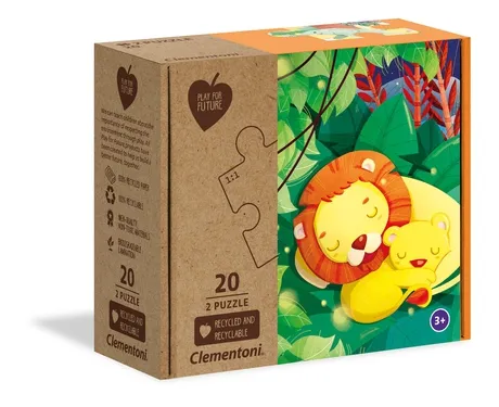 Clementoni Kids Tied Together - puzzle, 2x20pcs.