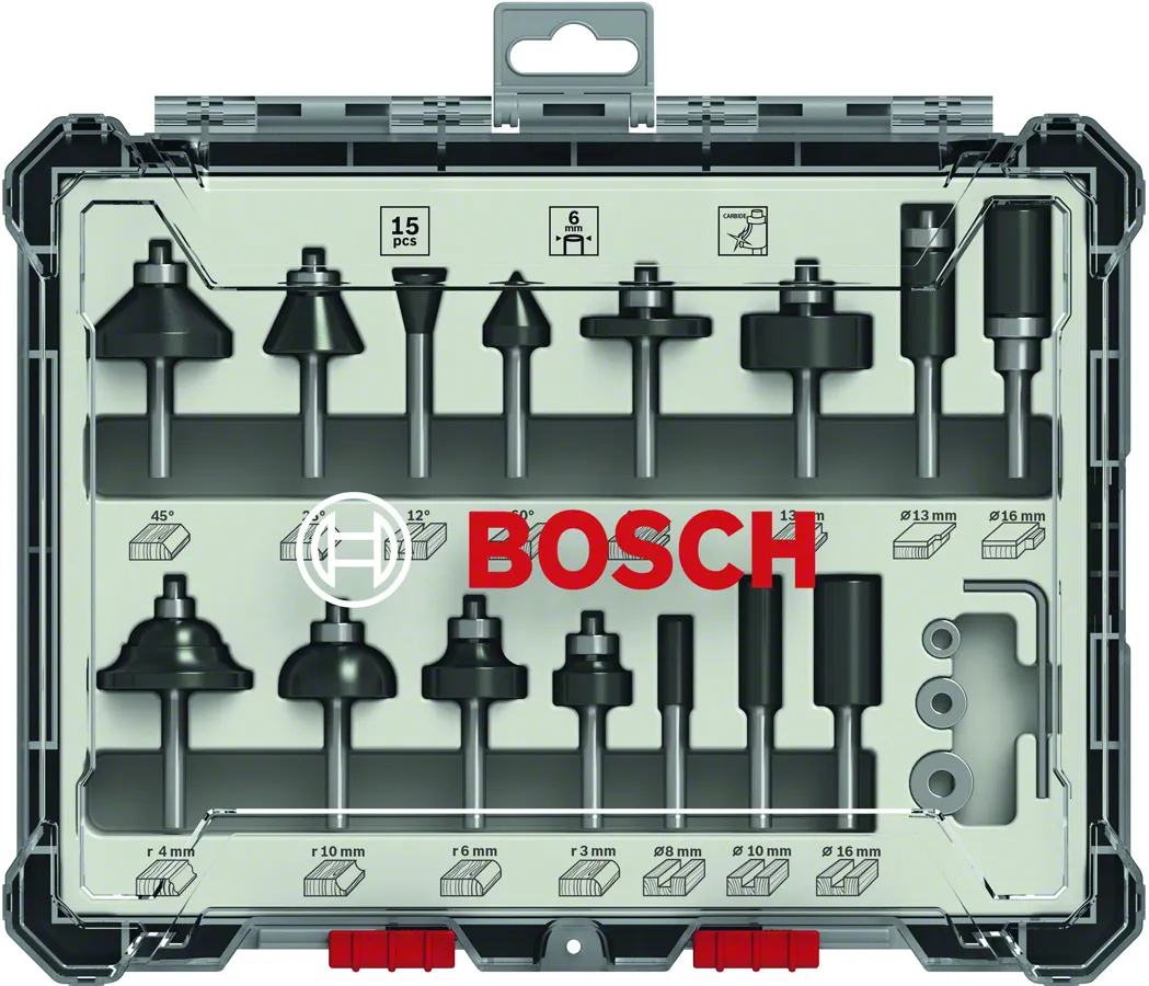 Bosch fr&aelig;sningssk&aelig;rerbit - for bl&oslash;dtr&aelig;