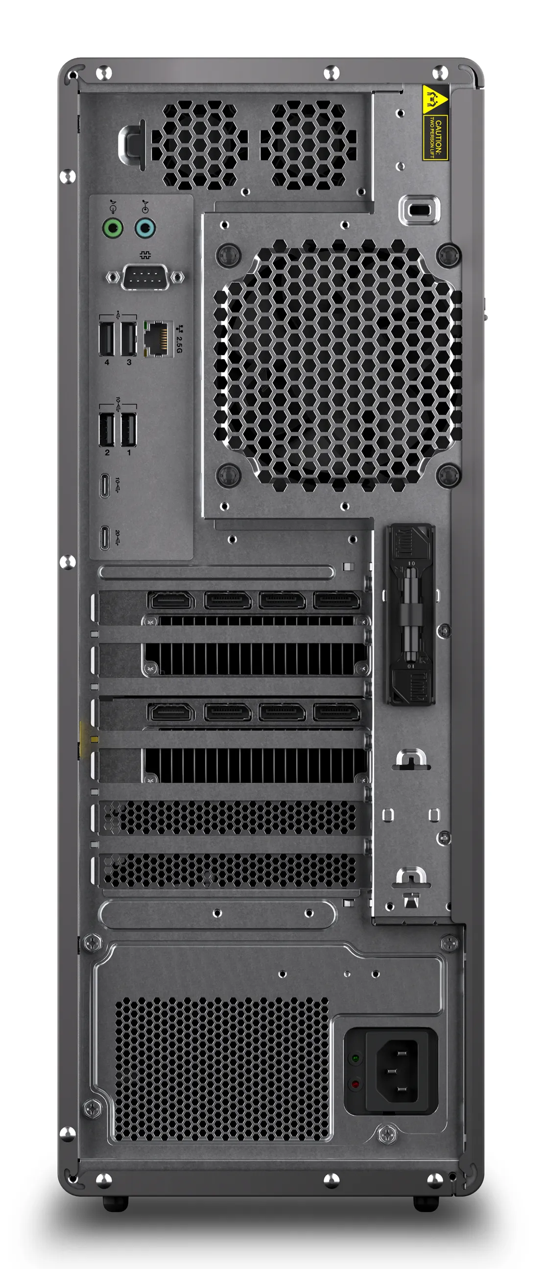 Lenovo ThinkStation P5 Gen 2 Xeon 638, 32GB, 1TB, Win 11 Pro Workstation, Tower, Black