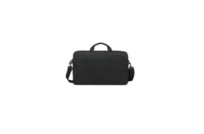 Lenovo ThinkPad Essential Topload (Eco) - Kannettavan tietokoneen kantolaukku - 13" - 14" - musta punaisin tehostein malleihin IdeaPad 1 14, ThinkPad E14 Gen 4,