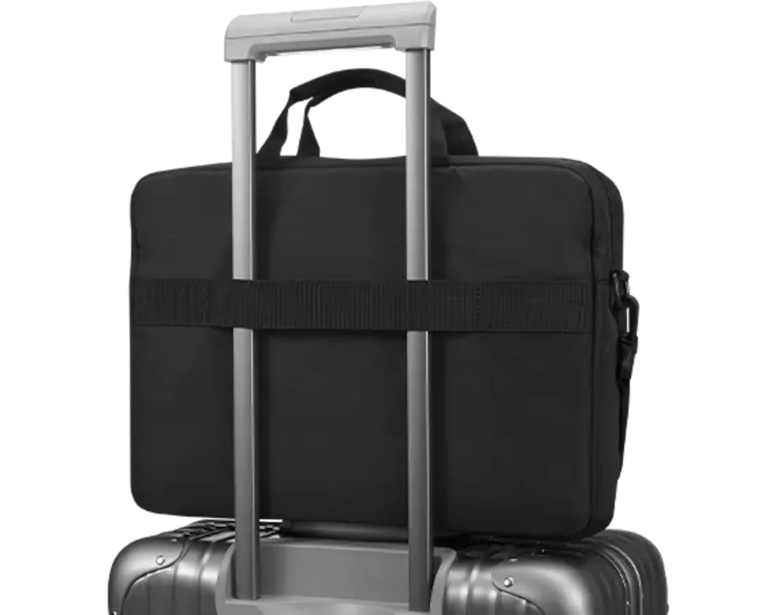 Lenovo ThinkPad Essential Topload (Eco) - Kannettavan tietokoneen kantolaukku - 13" - 14" - musta punaisin tehostein malleihin IdeaPad 1 14, ThinkPad E14 Gen 4,