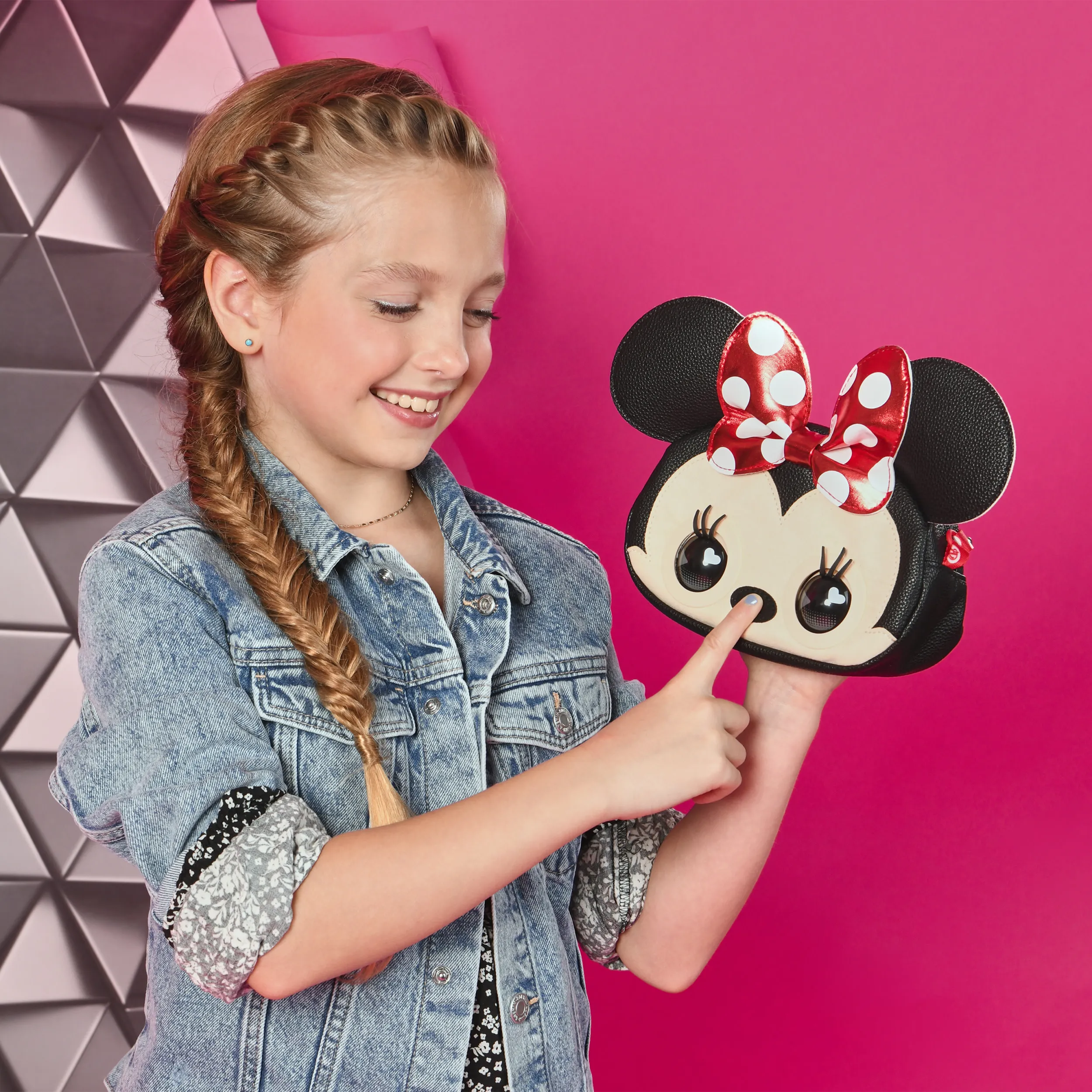 Spin Master Purse Pets Disney Minnie Mouse, bag (beige/red)