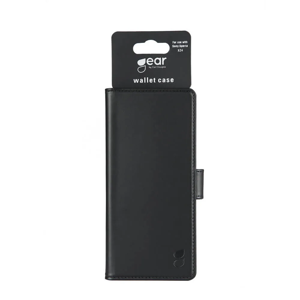 GEAR Wallet, Xperia XZ4 - Wallet Case, Black