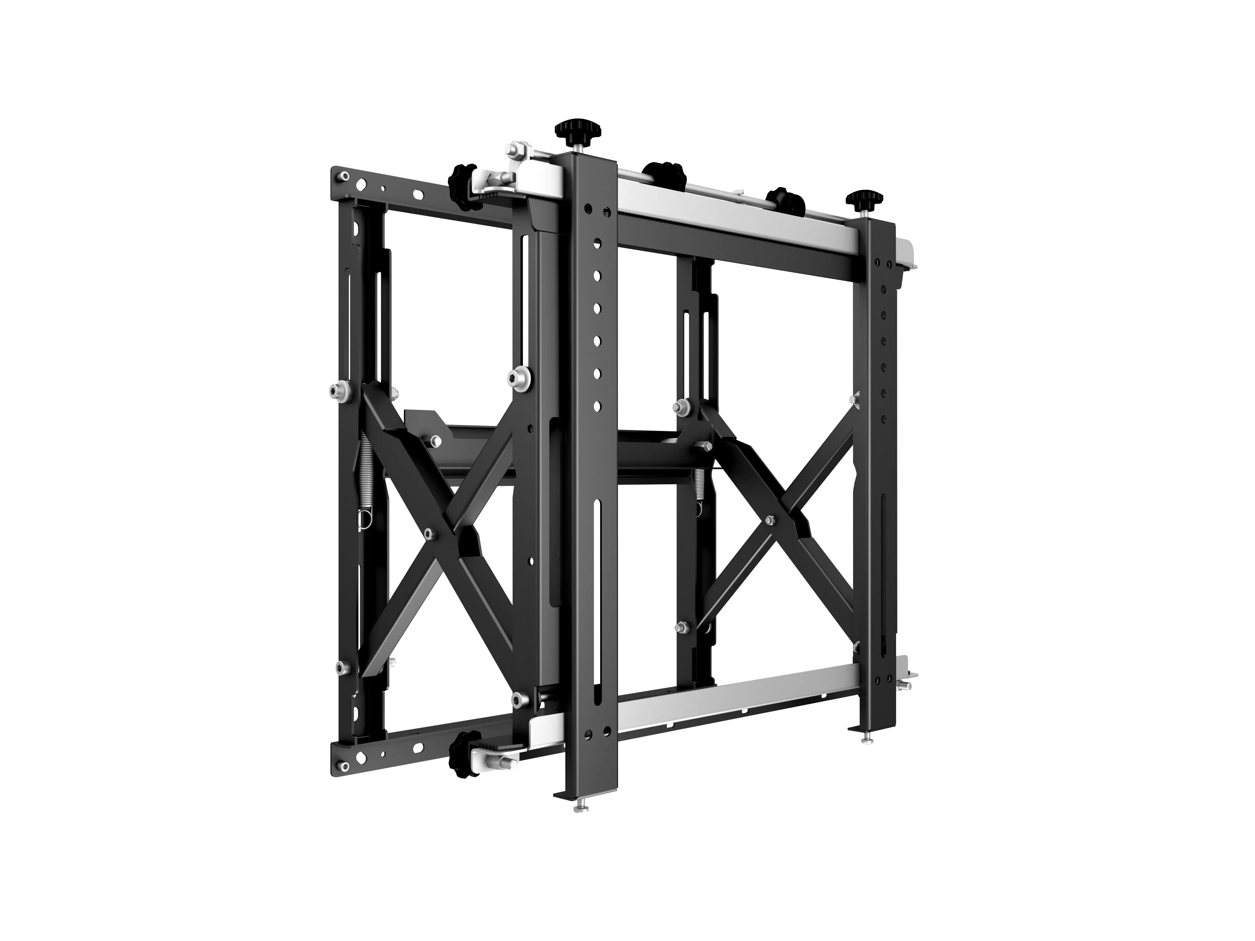 Multibrackets M Public Video Wall Mount Push HD - Wall mount tuotteelle LCD nestekiden&auml;ytt&ouml; / plasma TV - rauta - musta -n&auml;yt&ouml;n koko: 40"-70"