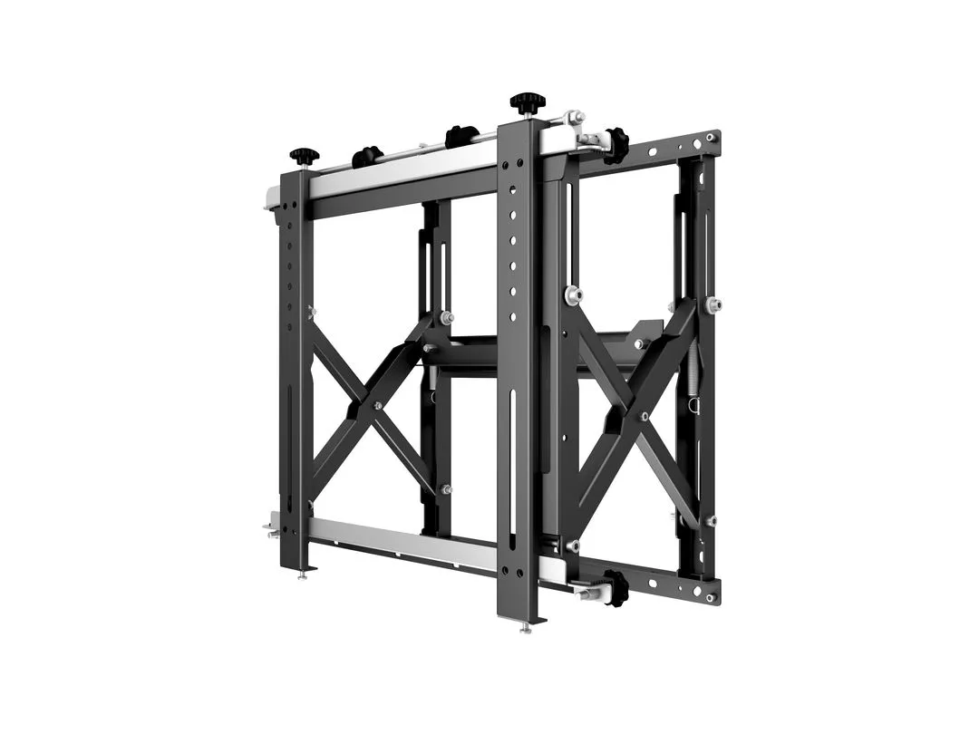 Multibrackets M Public Video Wall Mount Push HD - Wall mount tuotteelle LCD nestekiden&auml;ytt&ouml; / plasma TV - rauta - musta -n&auml;yt&ouml;n koko: 40"-70"