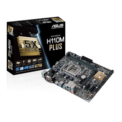 Asus H110M-PLUS, mATX motherboard