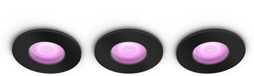 Philips Hue Xamento White and color ambiance 3-Pack - smart light