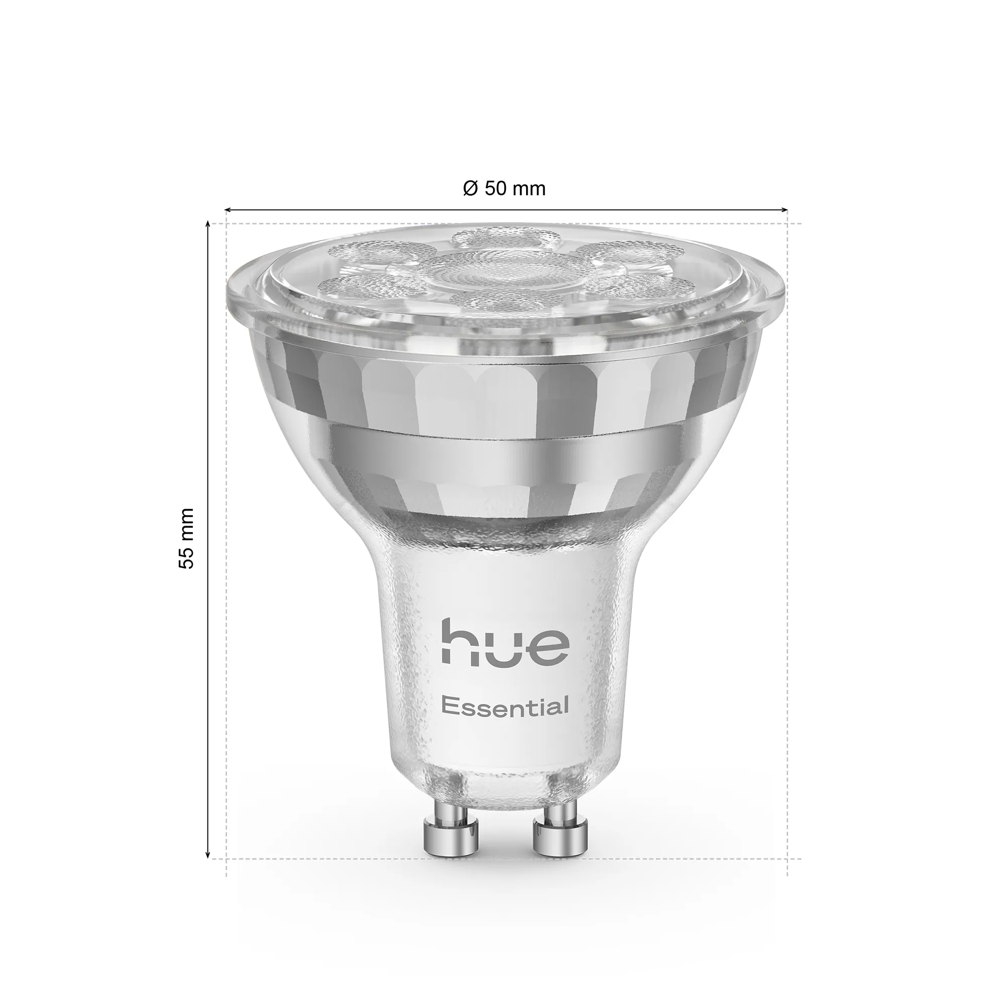 Philips Hue Essential GU10 -kohdelamppu 3 KPL + Bridge