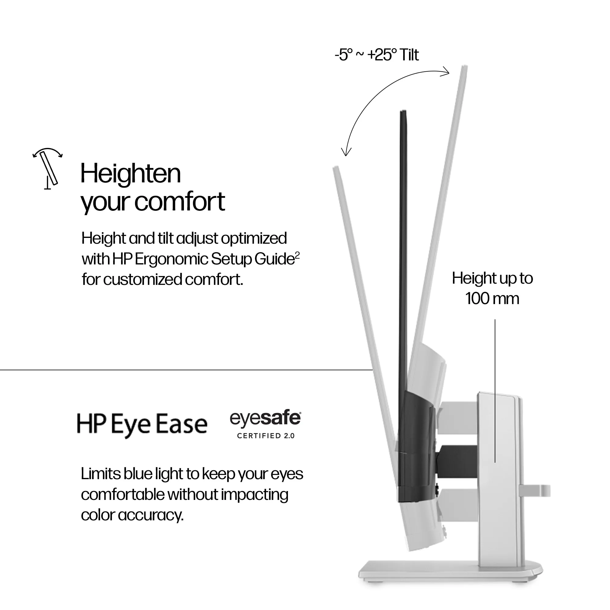HP 27" Series 5. FHD, 5ms, 100Hz, IPS - monitor