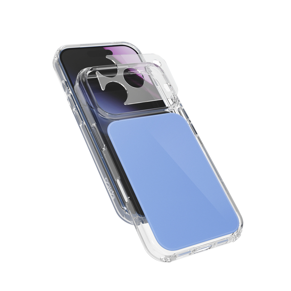 Epico Tile Mag+ Case | iPhone 17 Pro/18 Pro | Light Blue | Qi2  &  MagSafe Compatible | Camera Island Protector | Crossbody Ready