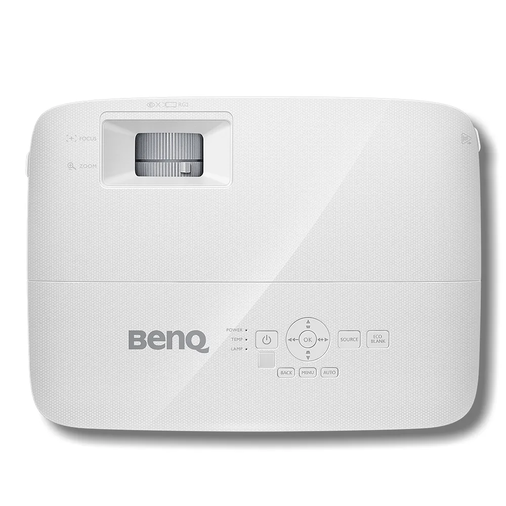BenQ MW550, DLP, 3600 AL, 29dB (Eco), 1,55-1,7:1, 2,3kg