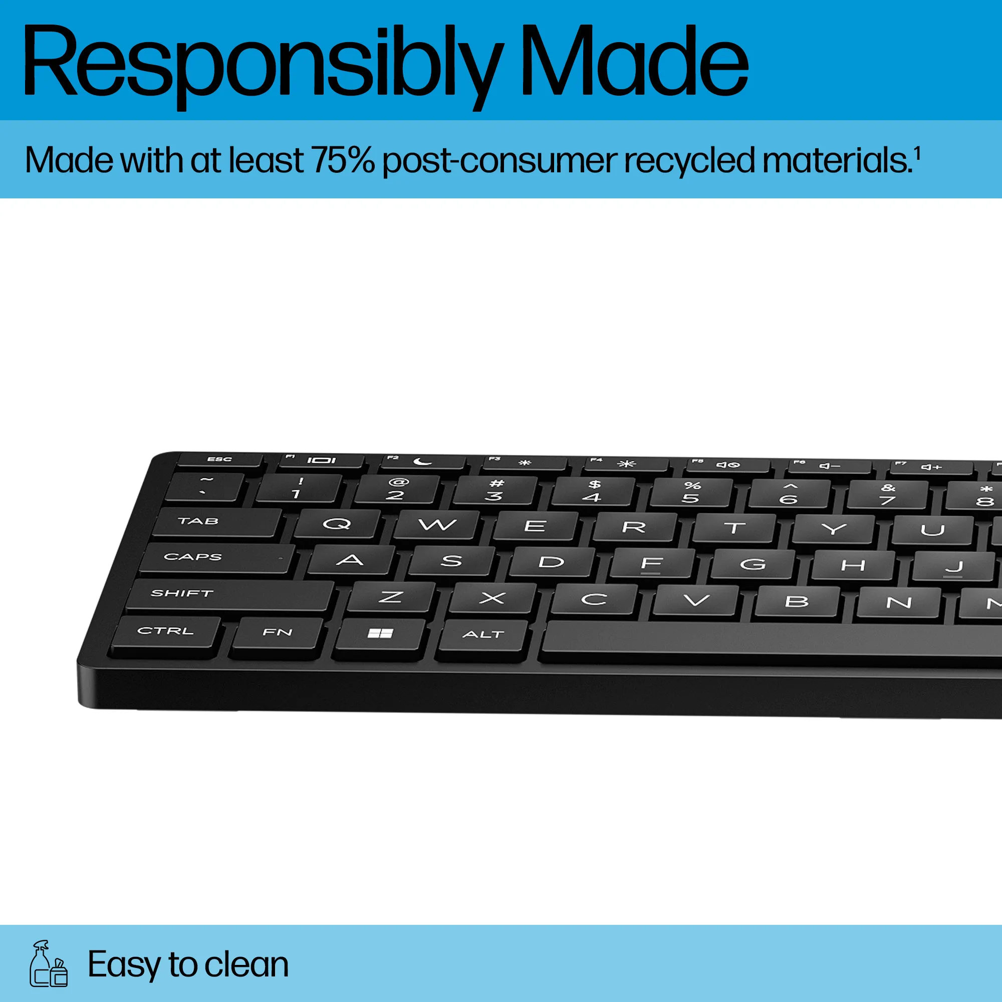 HP 320K - keyboard, Black (Nordic)