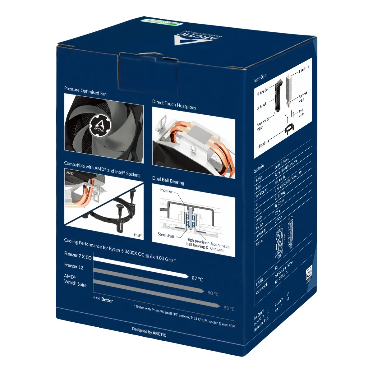 Arctic Freezer 7 X CO - CPU cooler