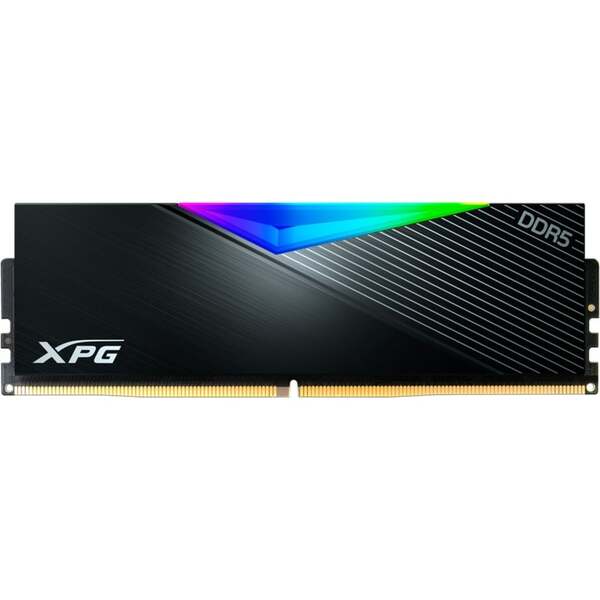 ADATA DDR5 - 32GB - 5600 - CL - 36 Single RAM (black, AX5U5600C3632G-CLARBK, Lancer RGB, INTEL XMP)