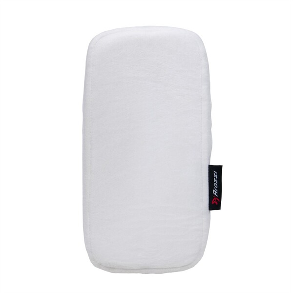 Arozzi Memory Foam Armrest Pads (2-pack) - White