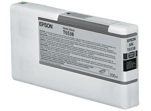 Epson T6538-mustekasetti, 200 ml, mattamusta