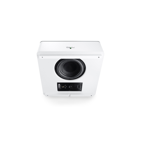 Canton Smart Sub 10 - active wireless subwoofer, white lacquer/white glass