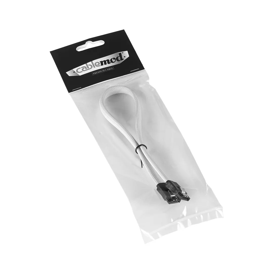 CableMod ModMesh SATA 3 Cable 30cm - white