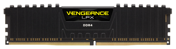 Corsair Vengeance LPX 8 Gt (1 x 8 Gt) DDR4 2466 MHz, CL16 -muisti, Musta