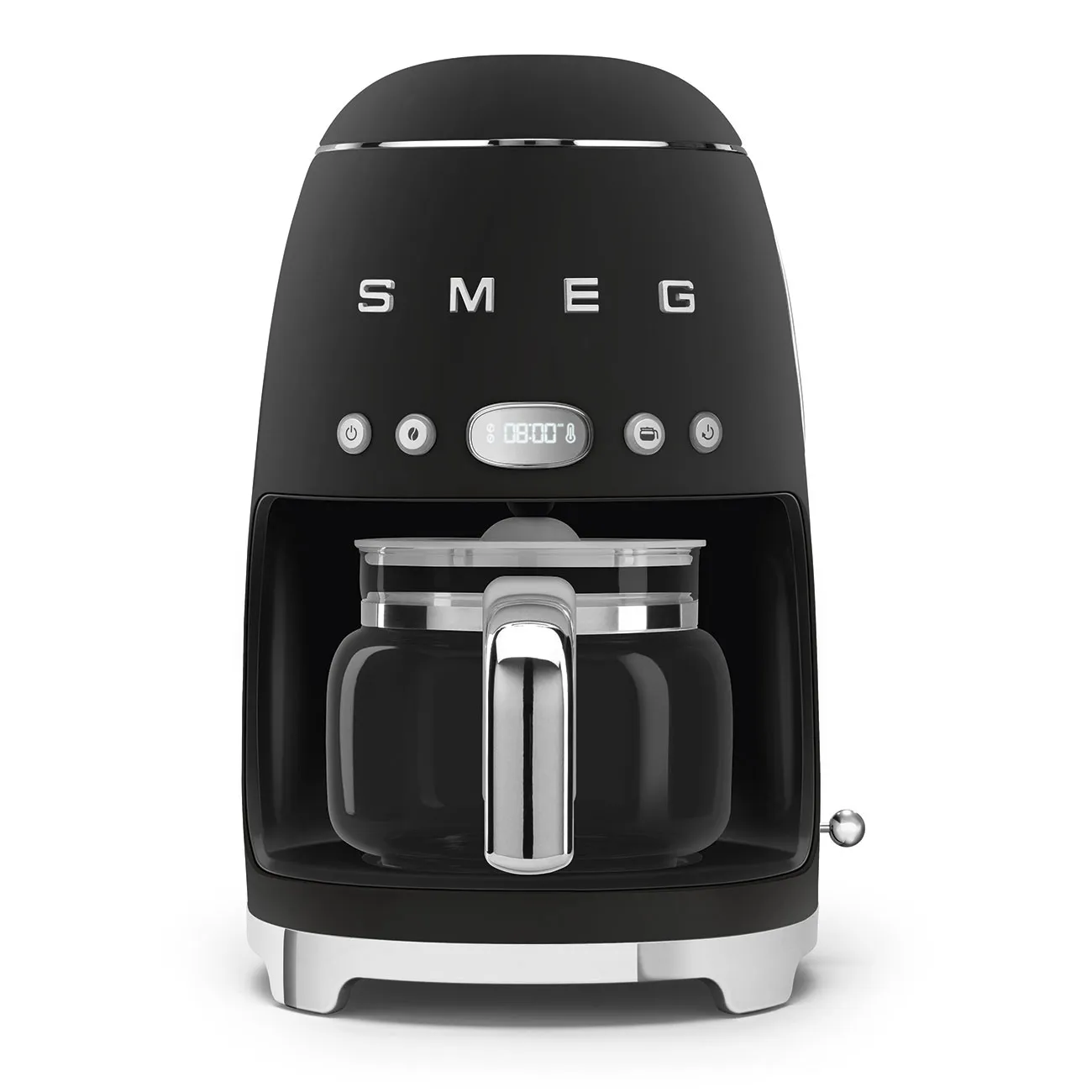 Smeg 50's Style DCF02BLMEU - kaffebryggare, helautomatisk, Svart
