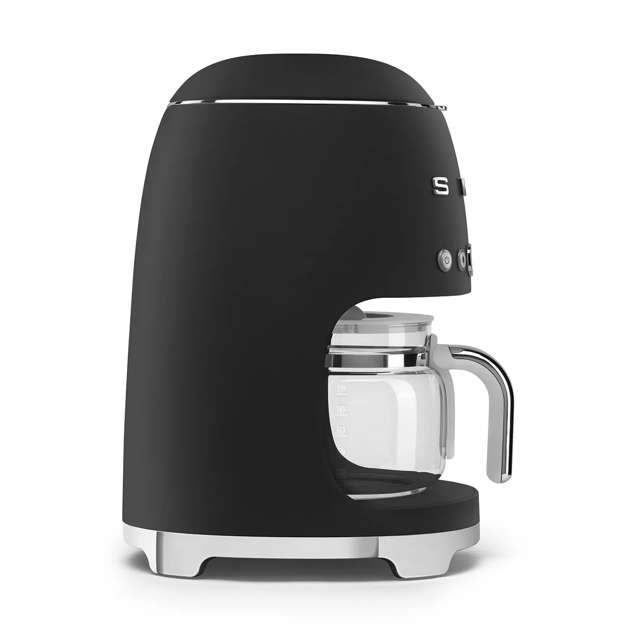 Smeg 50's Style DCF02BLMEU - kaffebryggare, helautomatisk, Svart