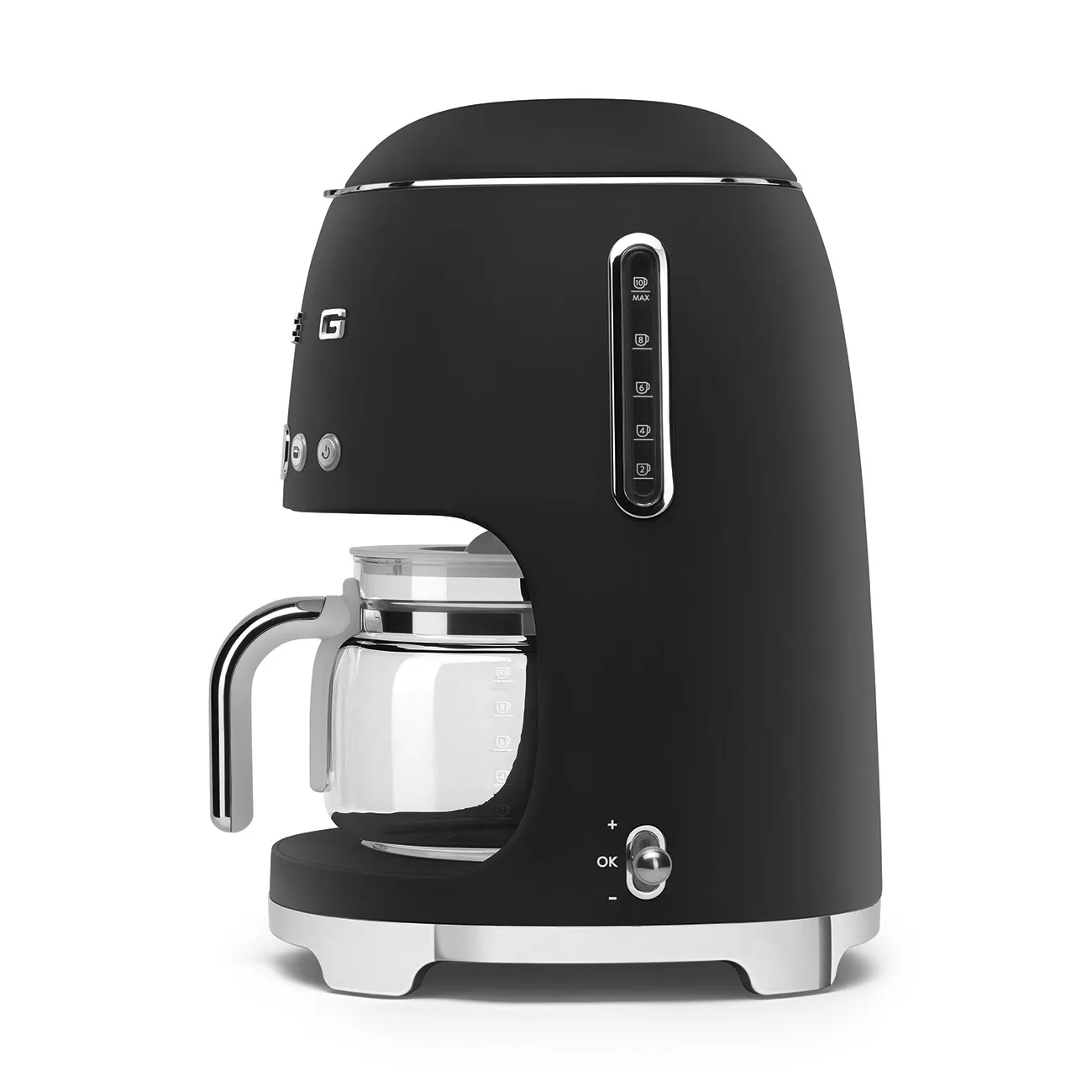 Smeg 50's Style DCF02BLMEU - kaffebryggare, helautomatisk, Svart