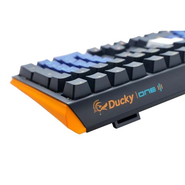 Ducky One 3 - Horizon Nordic - TKL - Cherry Blue - RGB -pelin&auml;pp&auml;imist&ouml;