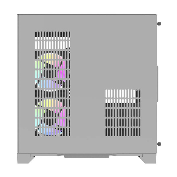 DARKFLASH FT350 Mini-Tower Case with window and RGB lighting, White