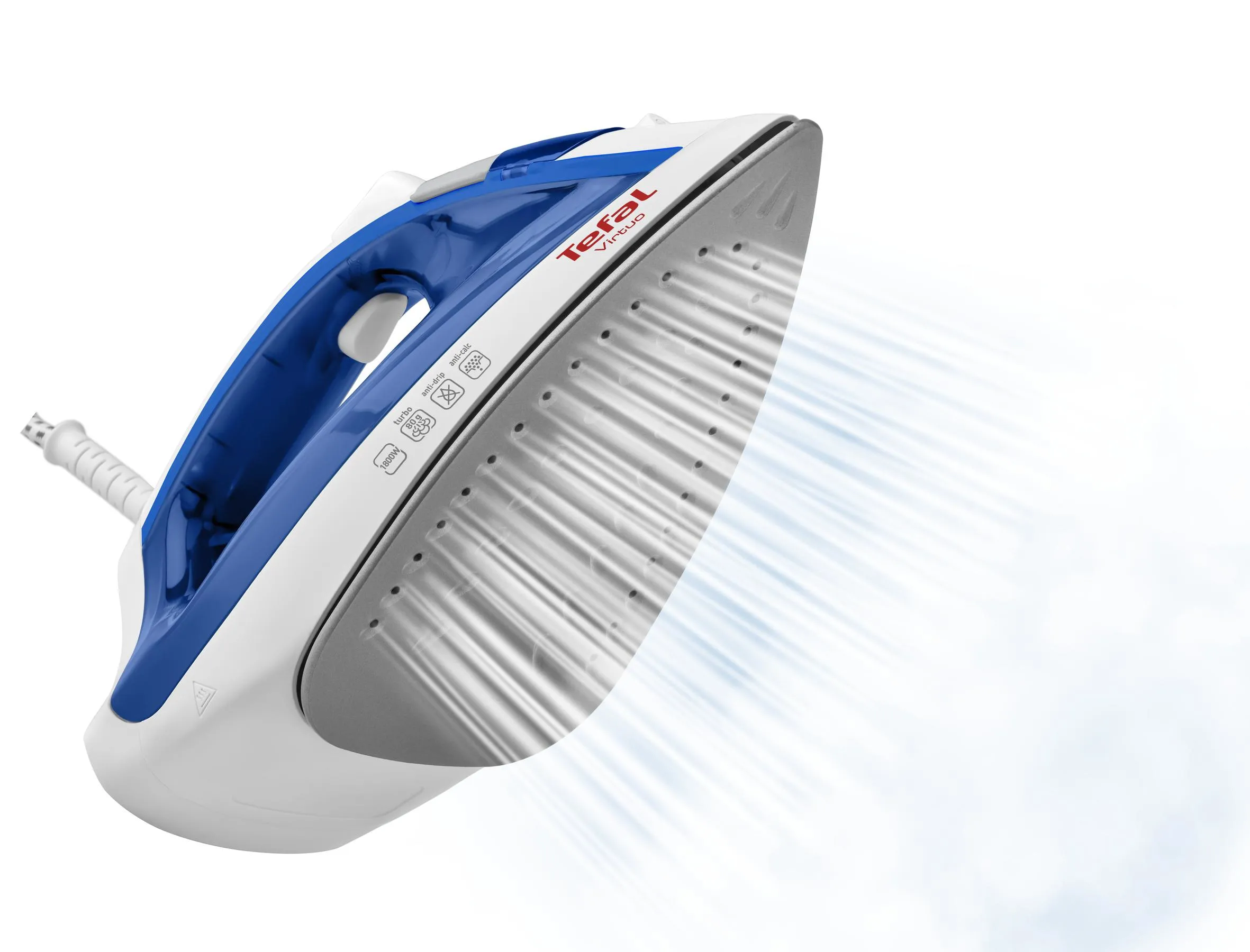 Tefal Virtuo FV1711 - Steam iron, Violet, White
