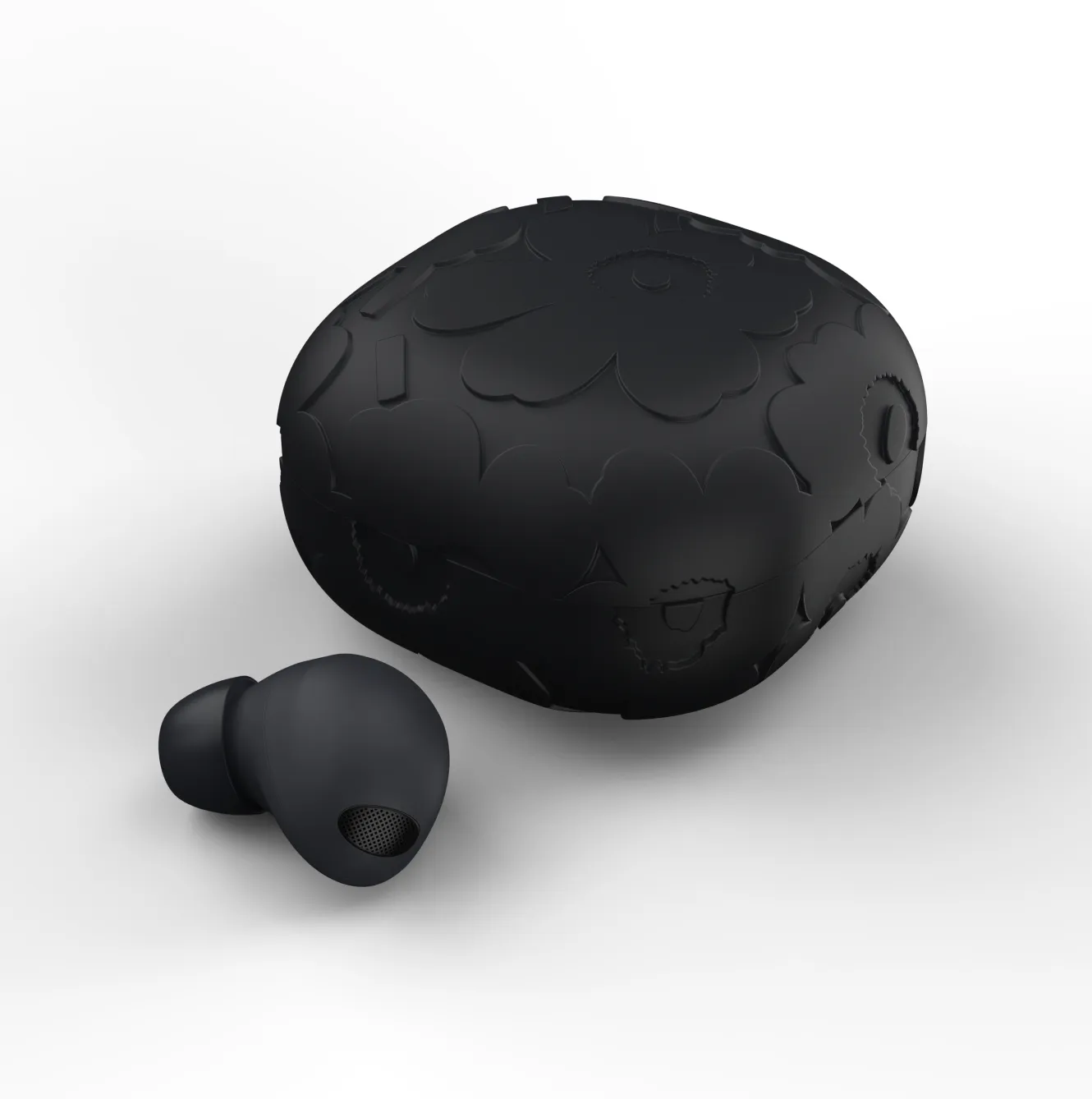 Samsung X Marimekko Buds2 Pro Cover, Black