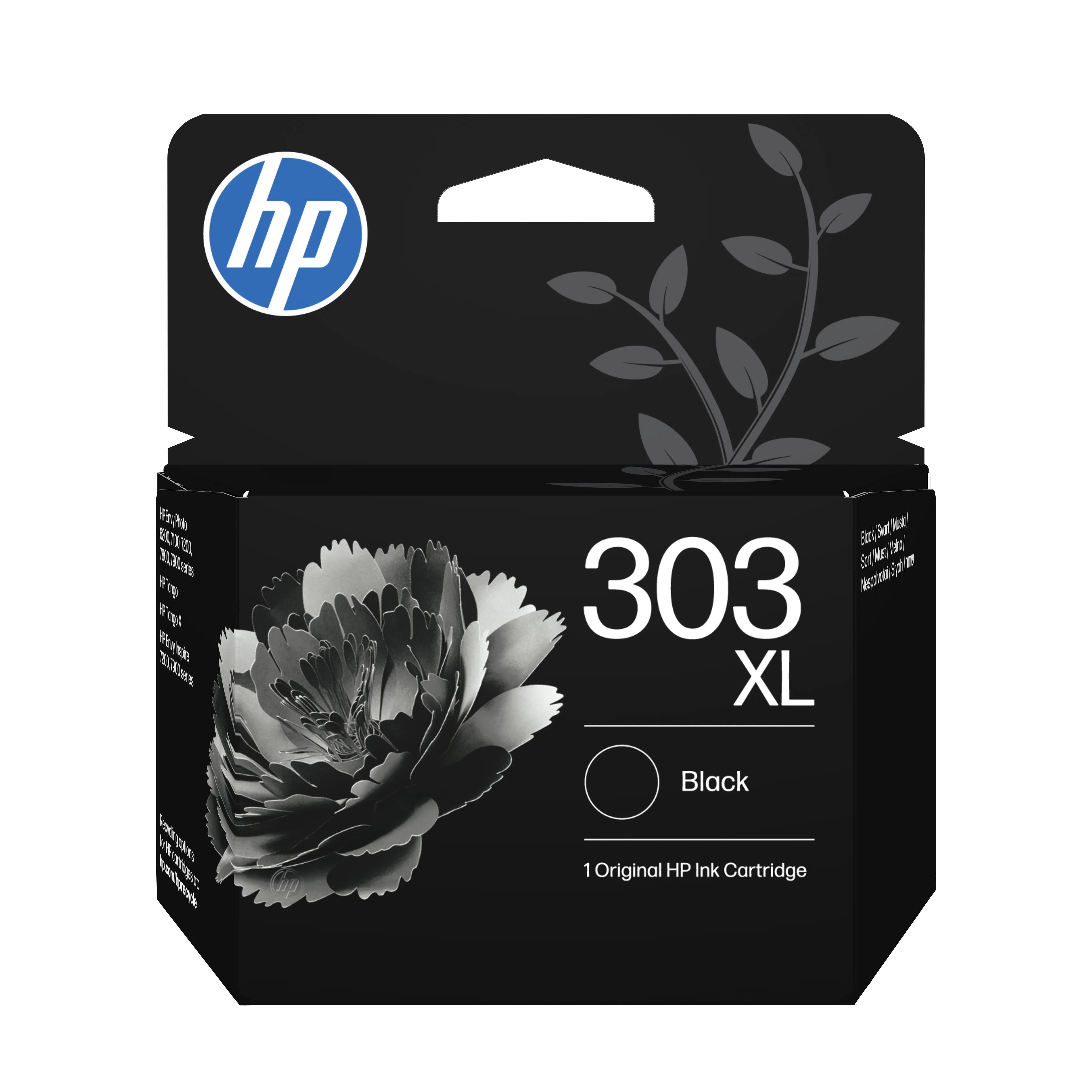 HP 303XL ink cartridge, 12 ml, Black