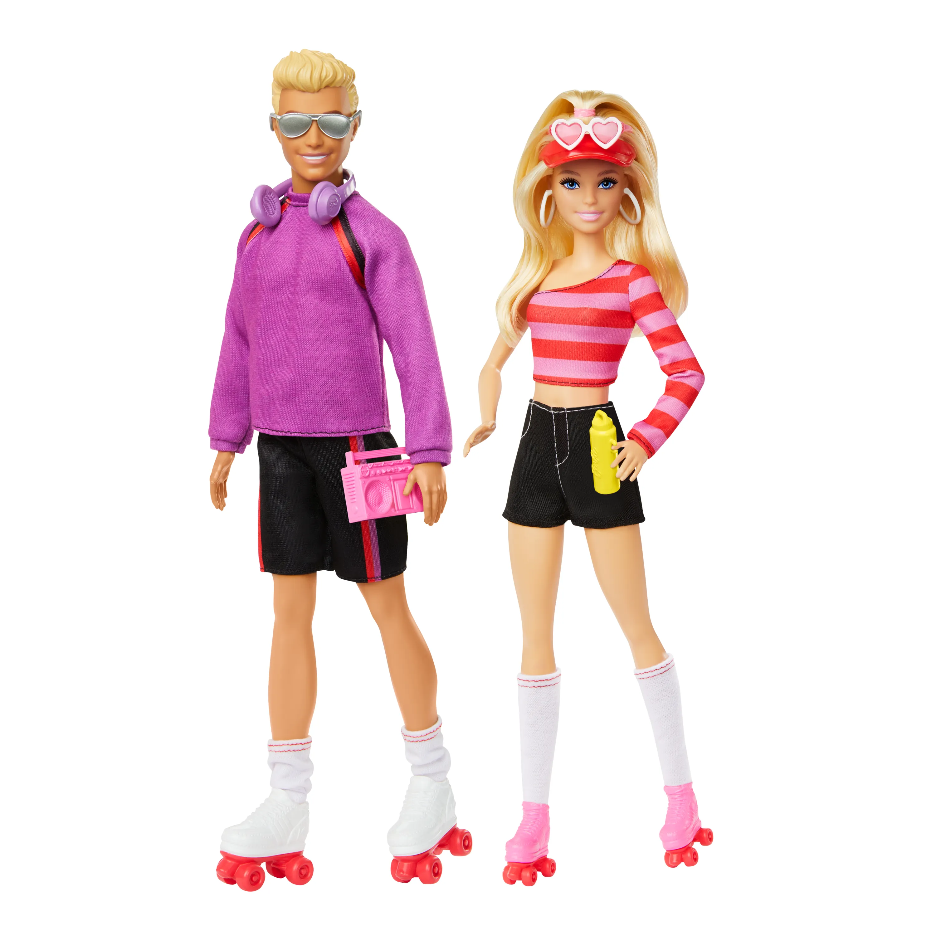 Mattel Ken &amp; Barbie Fashionista Dolls Set of 2