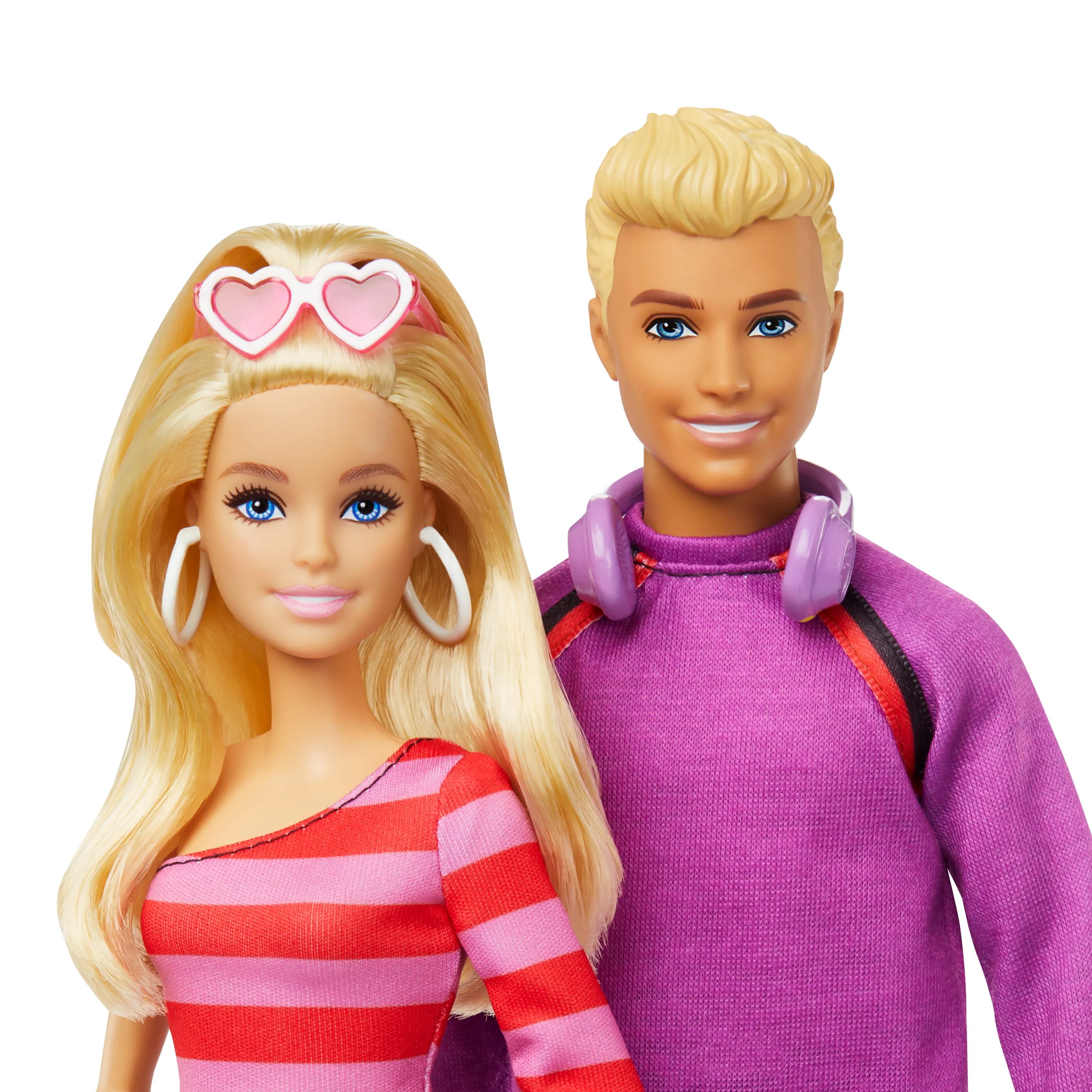 Mattel Ken &amp; Barbie Fashionista Dolls Set of 2